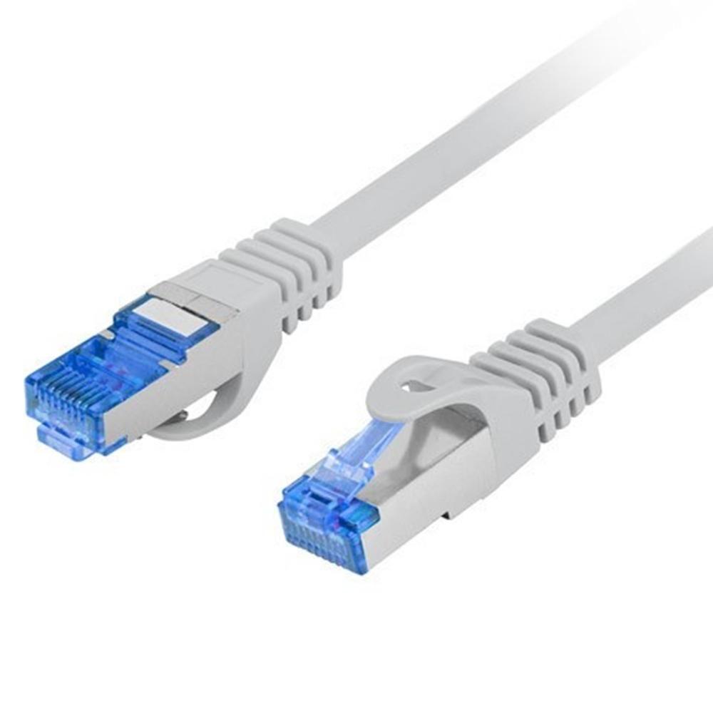 Cabo de Rede RJ45 LANBERG PCF6A-10CC-0025-S (0,25 m - Cat6A - RJ-45 - Cinzento)