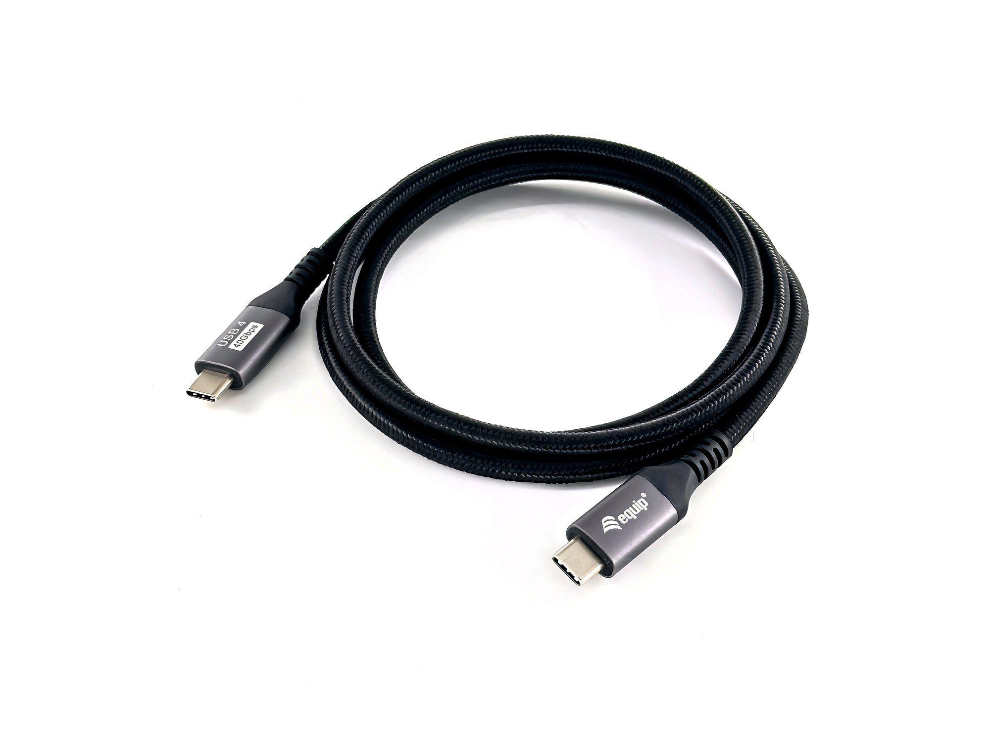 Cabo USB-C EQUIP 128381 (1,2 m - USB C - Preto)