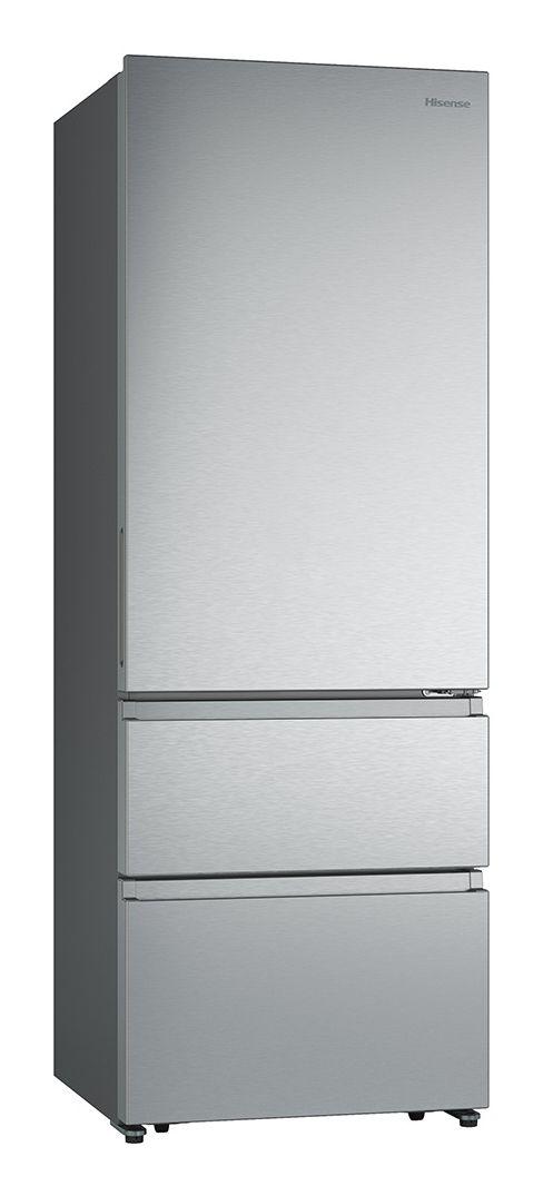 Frigorífico Combinado Independente HISENSE RT641N4AIE (495 L - 200x70,4x69,4 cm - 70 cm - Inox)