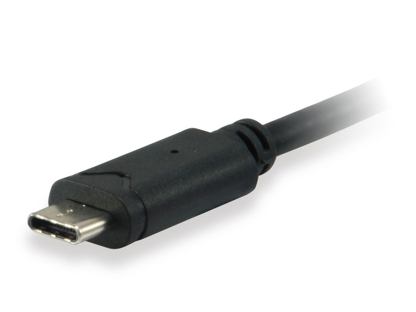 Adaptador USB-C para SATA EQUIP 133456 (0,5 m - USB Type C - Preto), miniatura 4