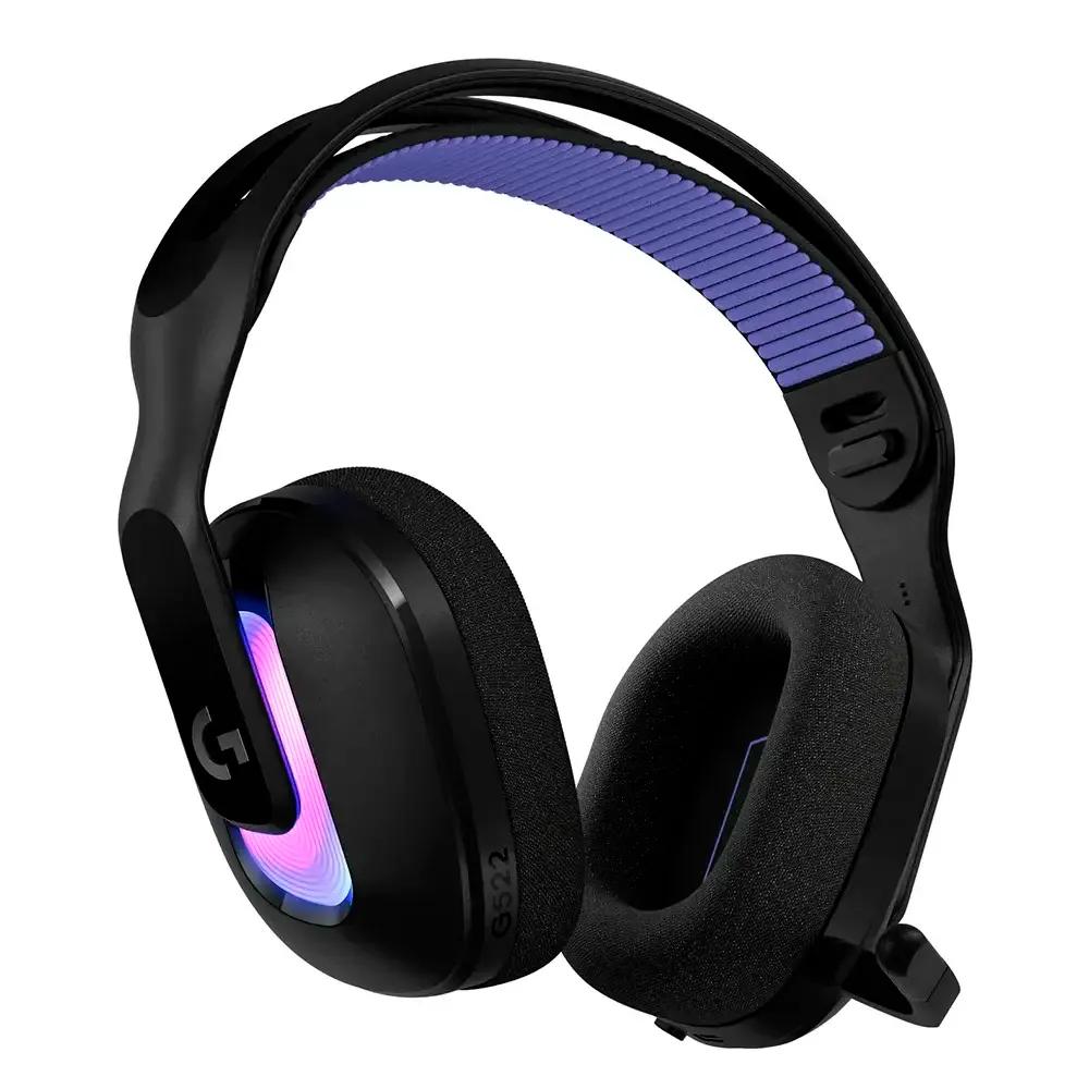 Headset para Jogos LOGITECH G522 LIGHTSPEED (Binaural - Com fios e sem fios - Circum-aural - Preto), miniatura 2