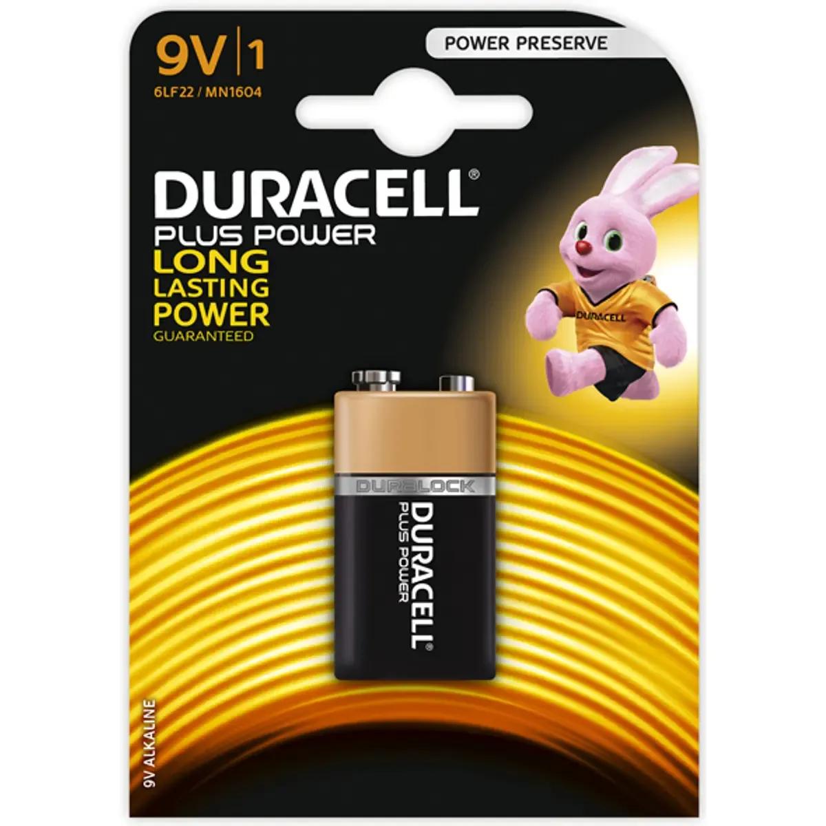 Pilha Alcalina DURACELL MN1604 (Bege e Preto) — miniatura 2