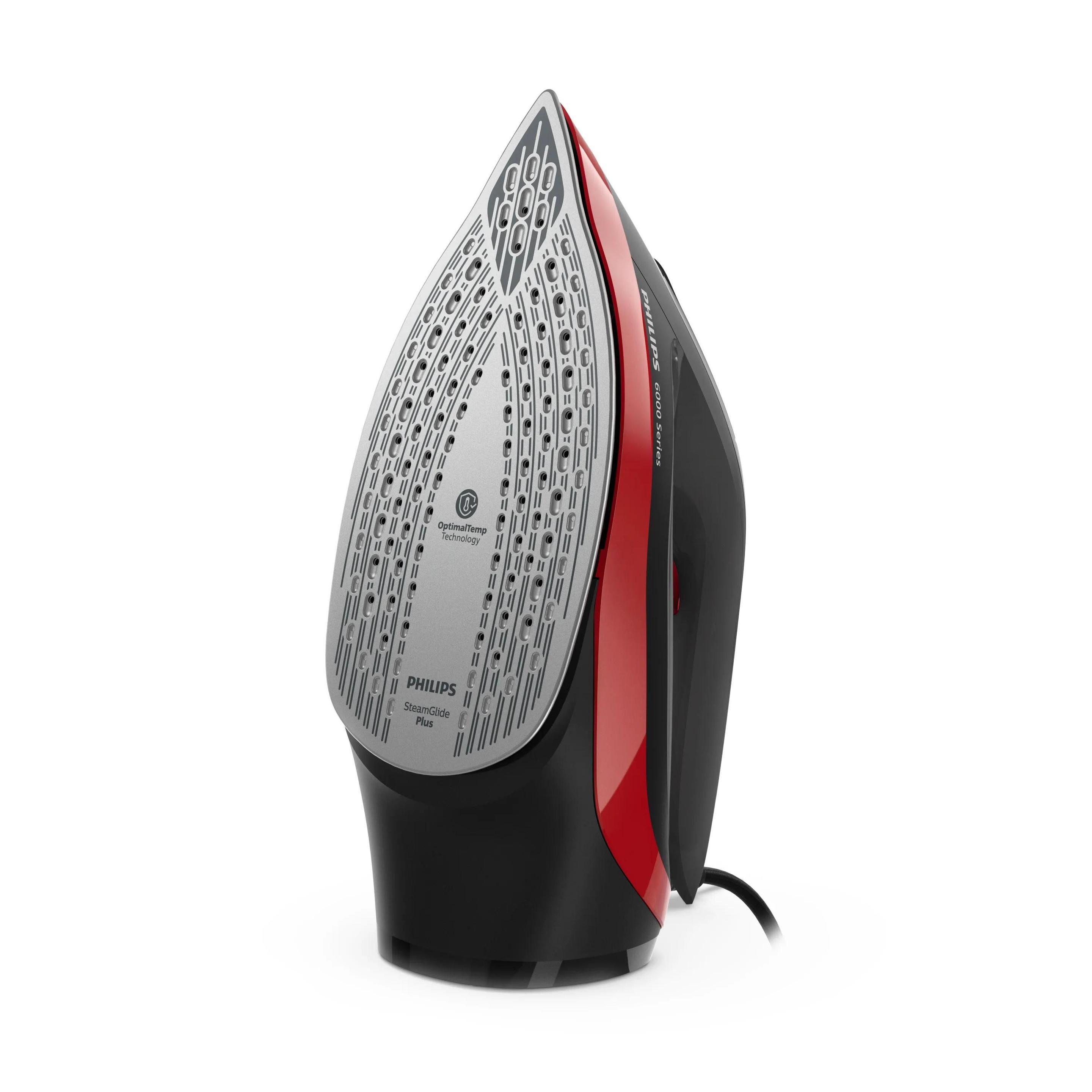 Ferro de Engomar PHILIPS Série 6000 DST6130/40 (2800 W - 0,3 l - Base SteamGlide Plus - Preto) — miniatura 3