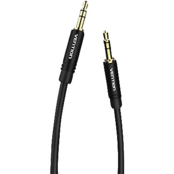 Cabo Áudio Estéreo VENTION BAKBF (1 m - Jack macho de 3,5 mm - Preto) — miniatura 2