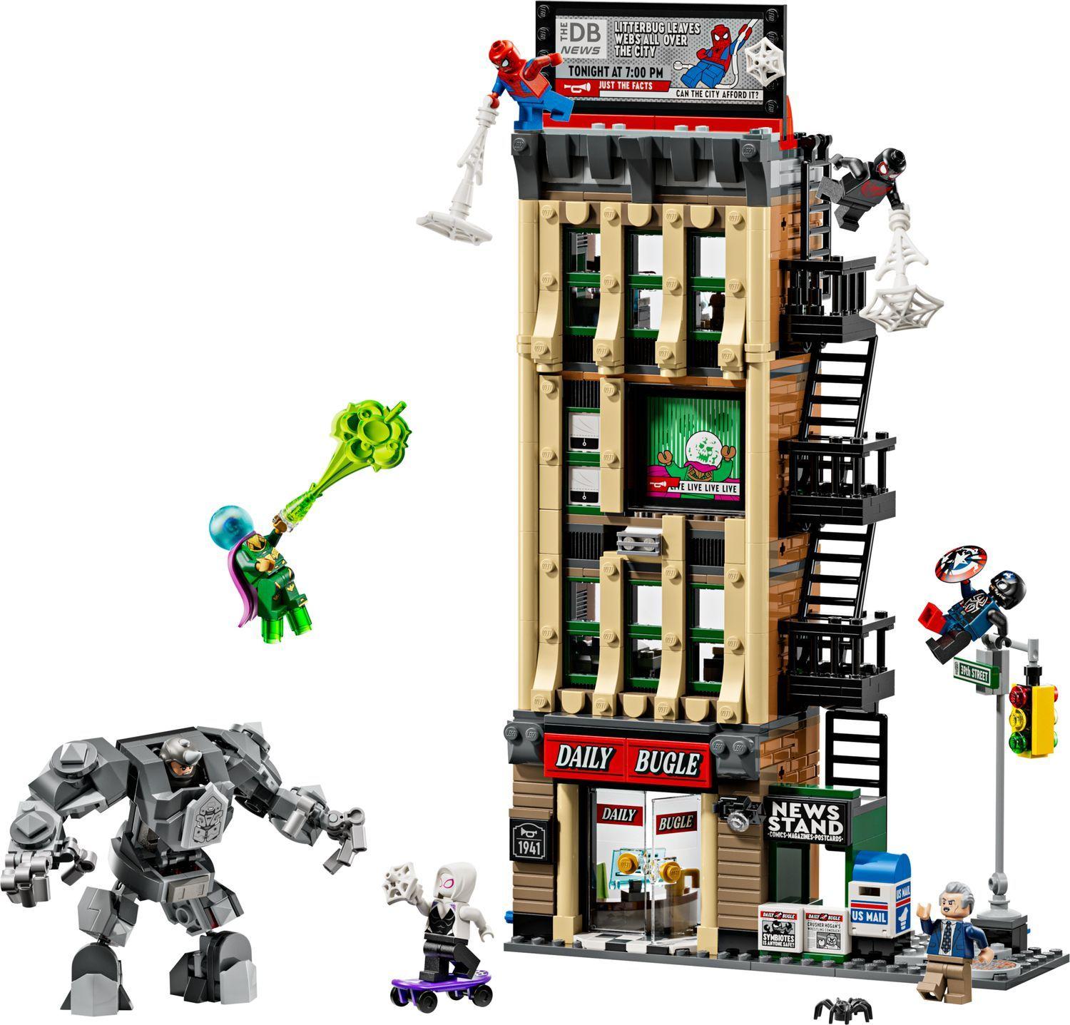 LEGO 76342 Marvel Super Heroes Spider-Man contra Mysterio: O Daily Bugle (10+ anos - 781 peças)