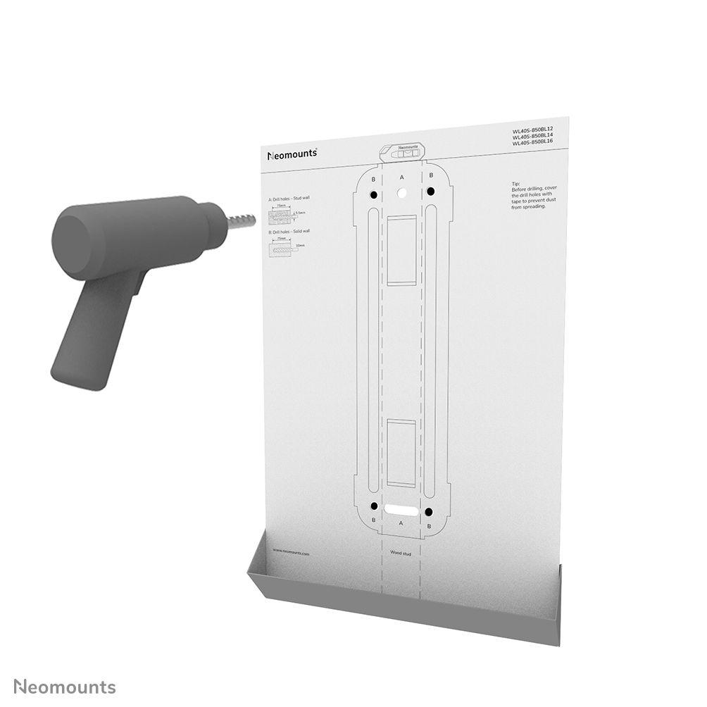 Suporte de Parede para TV NEOMOUNTS WL40S-850BL16 (40"–70" - 45 kg - Movimento total - Preto), miniatura 15