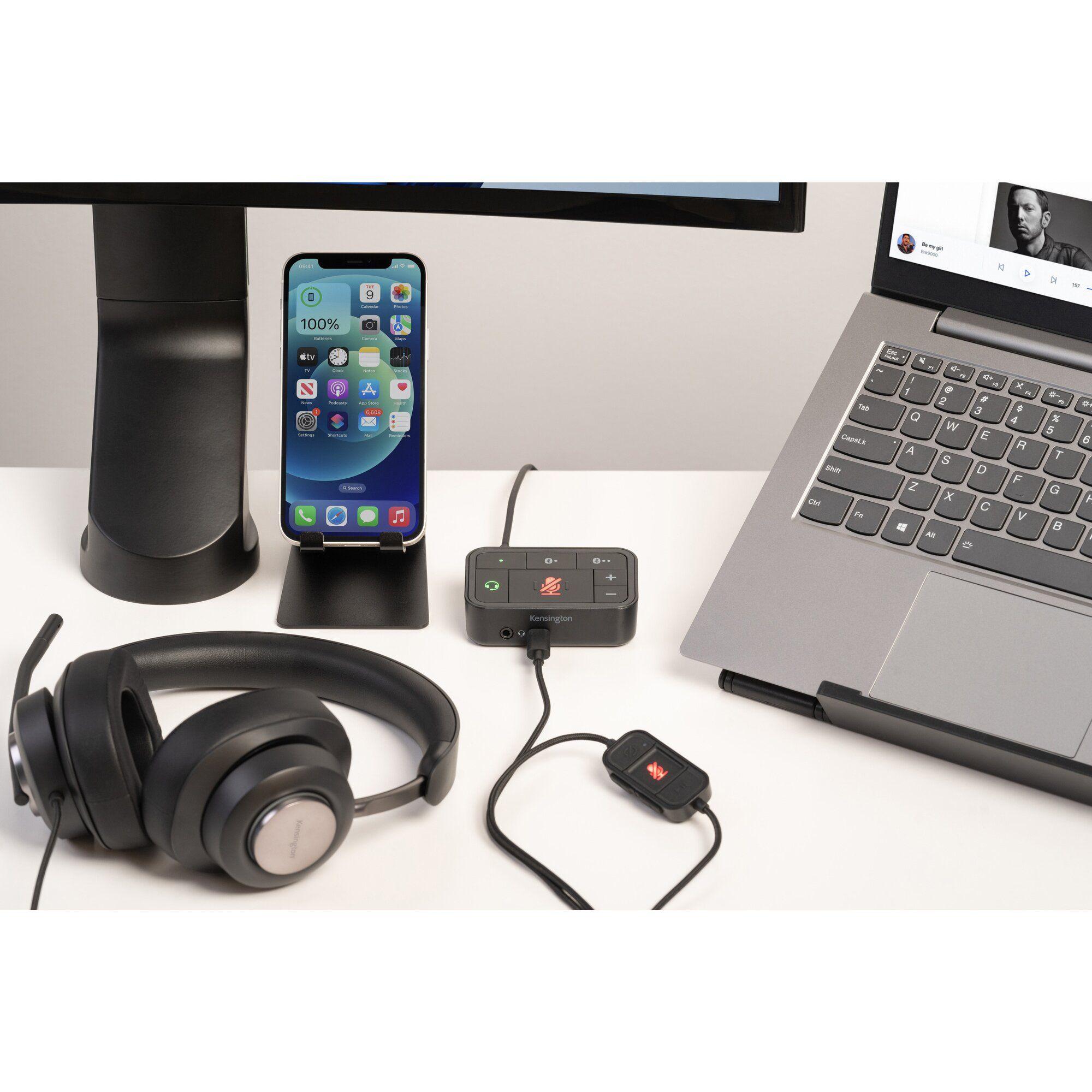 Headset KENSINGTON H2000 (Binaural - Com fios - Supra-aural - Preto), miniatura 21