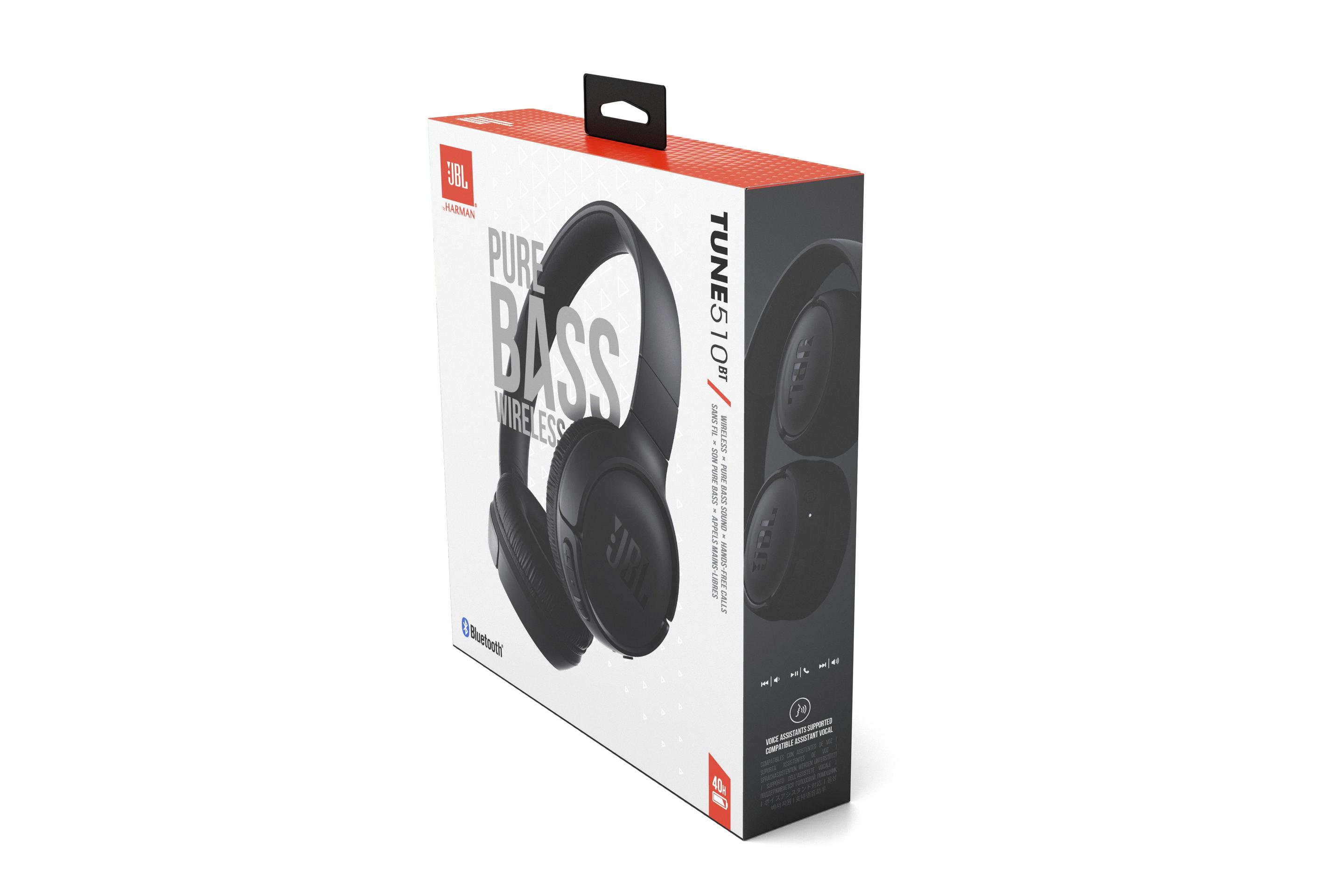 Auscultadores JBL Tune 510BT (Binaural - Sem fios - Circum-aural - Preto), miniatura 9