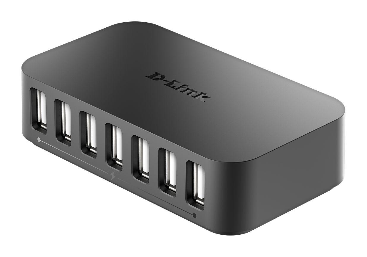 Hub USB D-LINK DUB-H7 (Preto) — miniatura 3