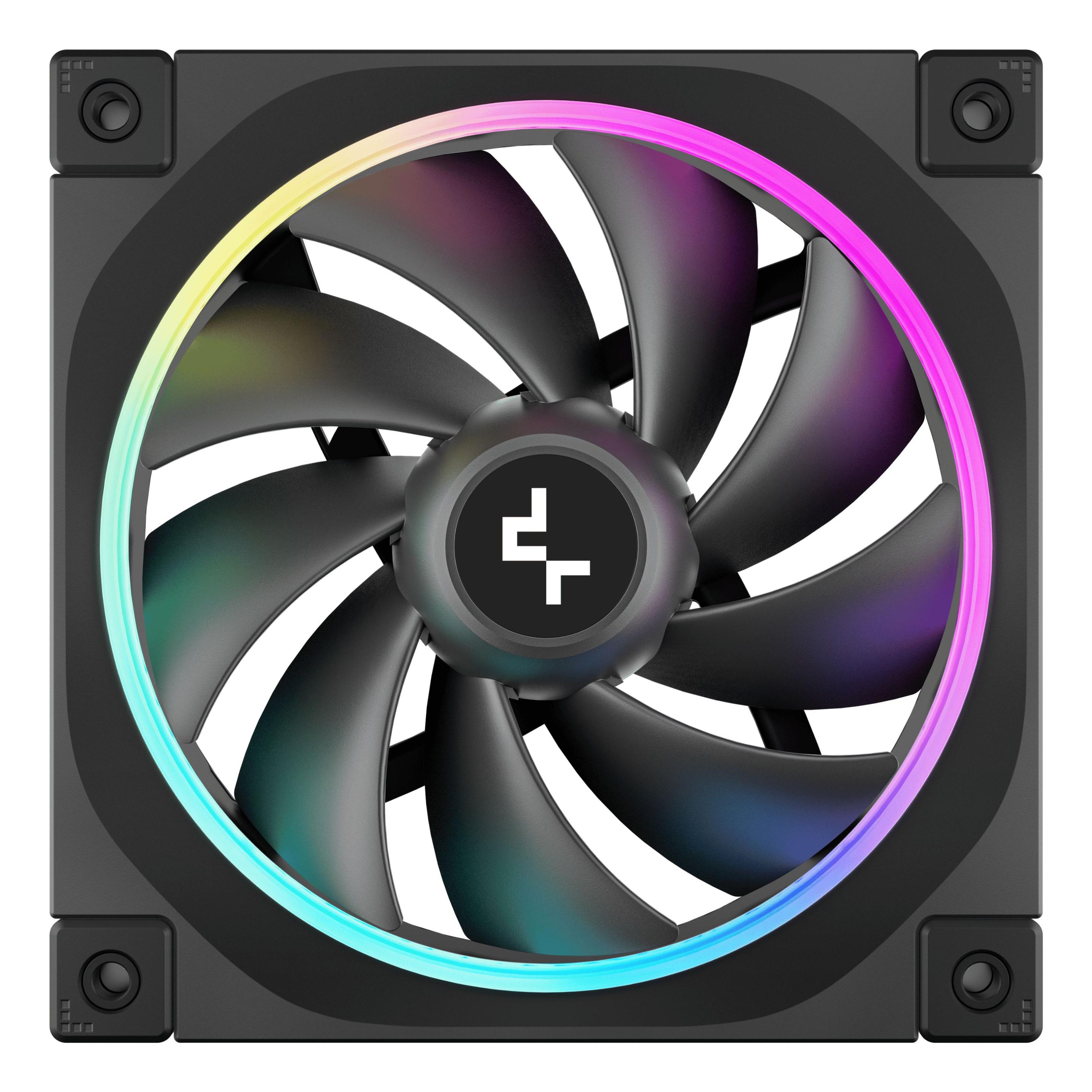 Ventoinha para Caixa PC DEEPCOOL FL12 (Preto) — miniatura 3