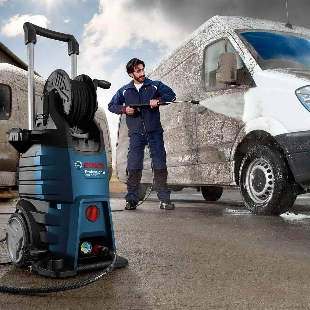 Máquina de Lavar de Alta Pressão BOSCH GHP 5-75 X (26800 mm - Azul e Preto), miniatura 2