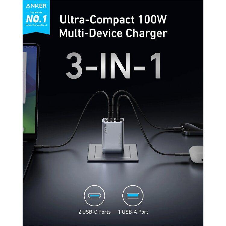 Carregador USB ANKER Prime A2688341 (100 W - Preto), miniatura 4