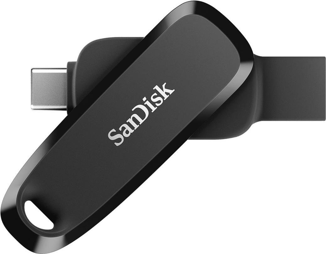 Pen USB SANDISK SDDDC6-032G-G46 (USB-C e USB-A - USB 3.2 Gen 1 - Rotativo - Preto)