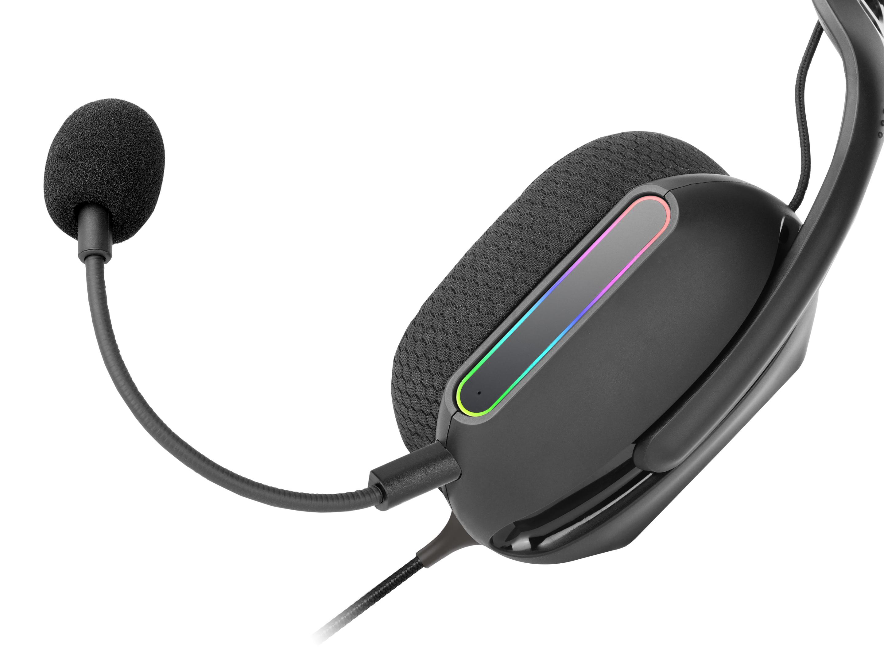 Headset Gaming MARS GAMING MH-PRO (Binaural - Com fios - Circum-aural - Preto) — miniatura 4