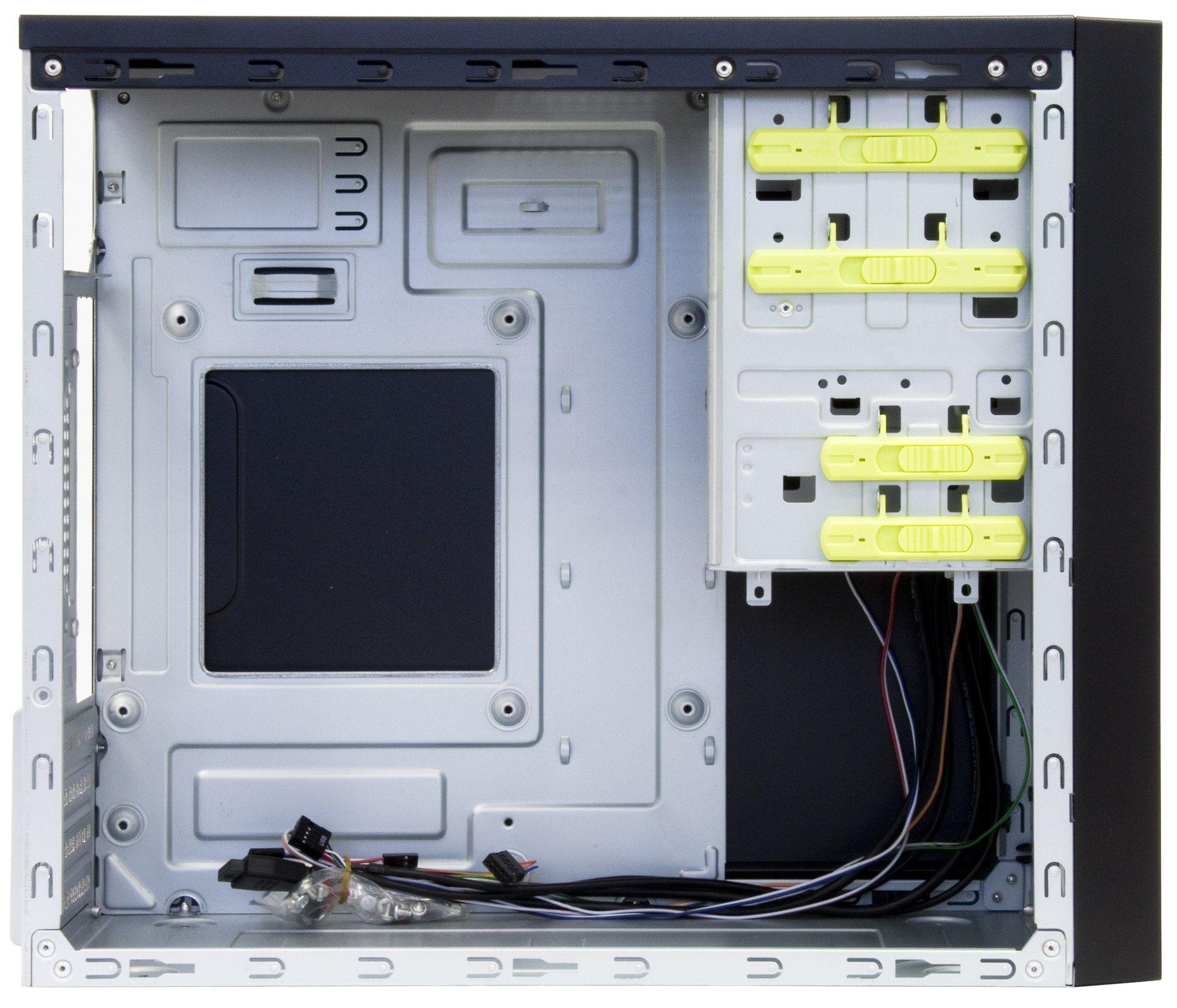 Caixa de Computador CHIEFTEC CT-01B-OP (Micro ATX - Mini Tower - SECC - Preto) — miniatura 2