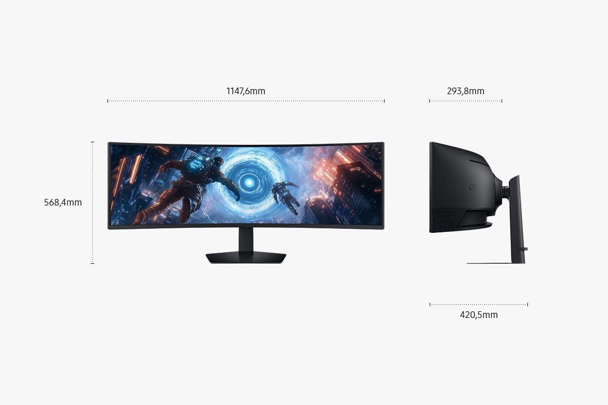 Monitor SAMSUNG Odyssey G9 S49FG912EU (49" - VA - 144 Hz - Preto), miniatura 5