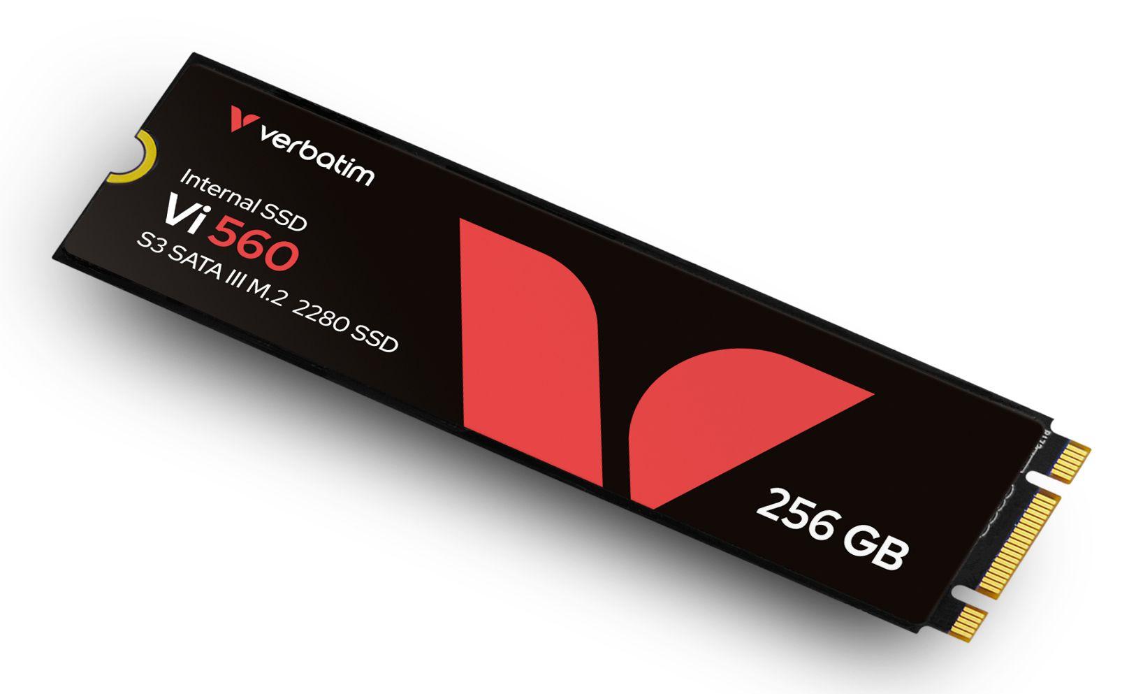 SSD VERBATIM Vi560 S3 (256 GB - M.2 2280 - SATA - Preto), miniatura 3