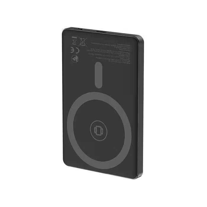 Powerbank GEMBIRD PB05-WPC15M-LCD-01 (5000 mAh - Magnético - Preto), miniatura 4