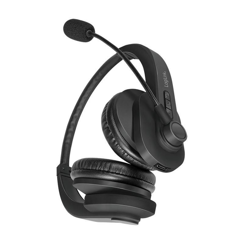 Headset LOGILINK BT0060 (Binaural - Sem fios - Supra-aural - Preto), miniatura 4