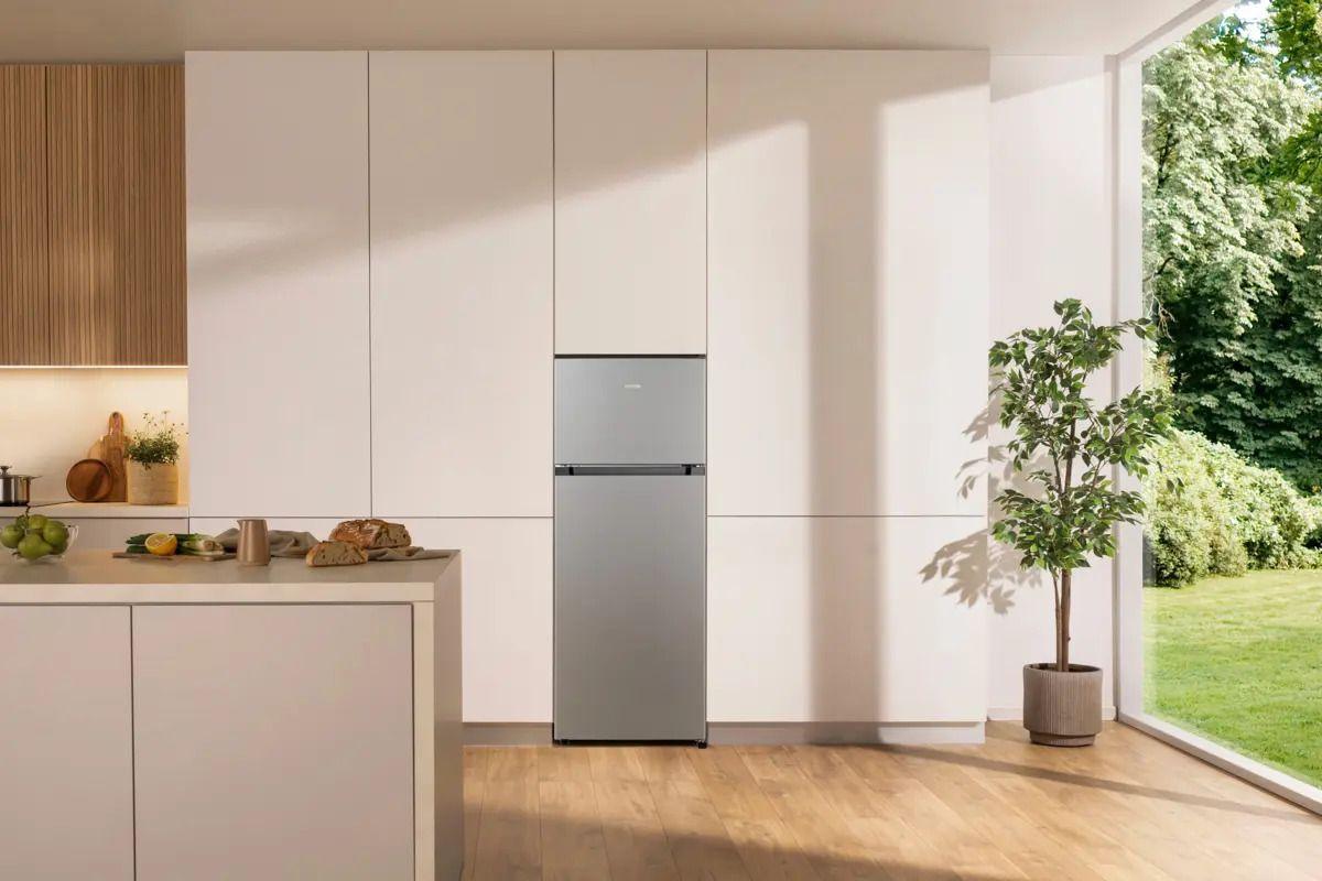 Frigorífico Combinado Independente GORENJE RF414DPS4 (206 l - 143,6x55,4x54,2 cm - 144 cm - Cinzento metálico) — miniatura 7