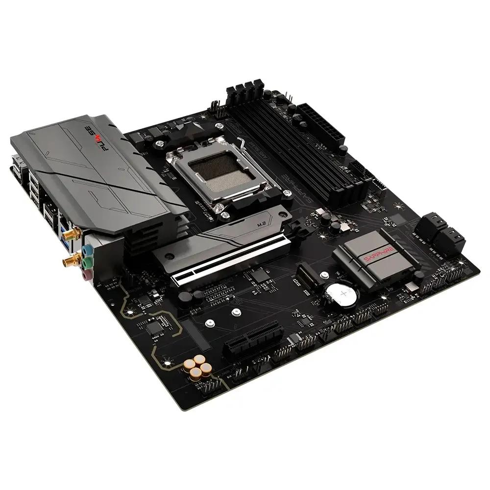 Motherboard SAPPHIRE PULSE B850M WIFI (AM5 - micro-ATX - Duplo canal - Preto) — miniatura 4