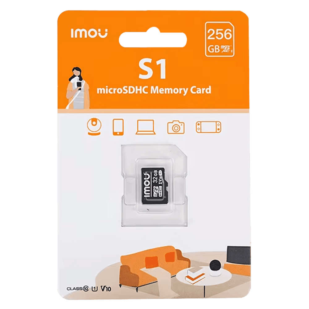 Cartão de Memória IMOU ST2-256-S1 (256GB - Classe 10 - 95 MB/s - Preto), miniatura 2