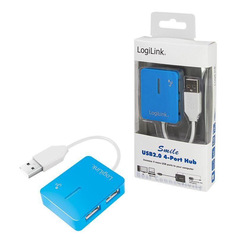 Hub USB LOGILINK UA0136 (USB 2.0 Type-A - Azul), miniatura 6