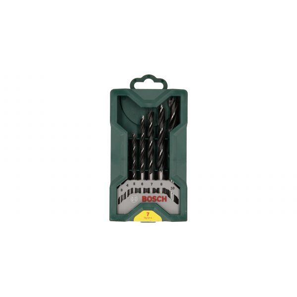 Kit de Brocas para Madeira BOSCH Mini X-Line 2607019580 (7 Peças - 3-10 mm), miniatura 3