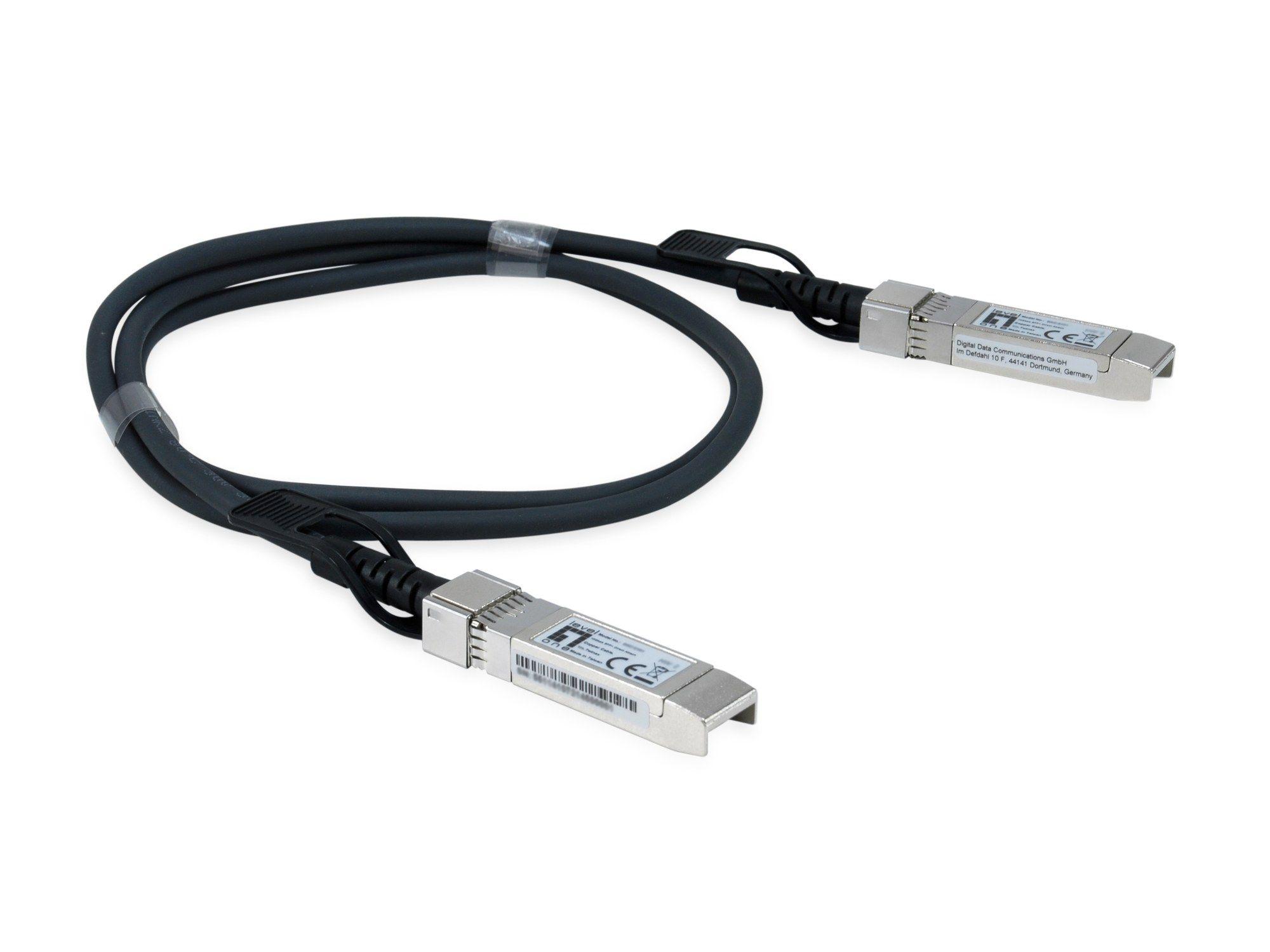 Cabo DAC de Cobre LEVELONE DAC-0102 (SFP+ - 10 Gbit/s - 2 m - Preto), miniatura 2
