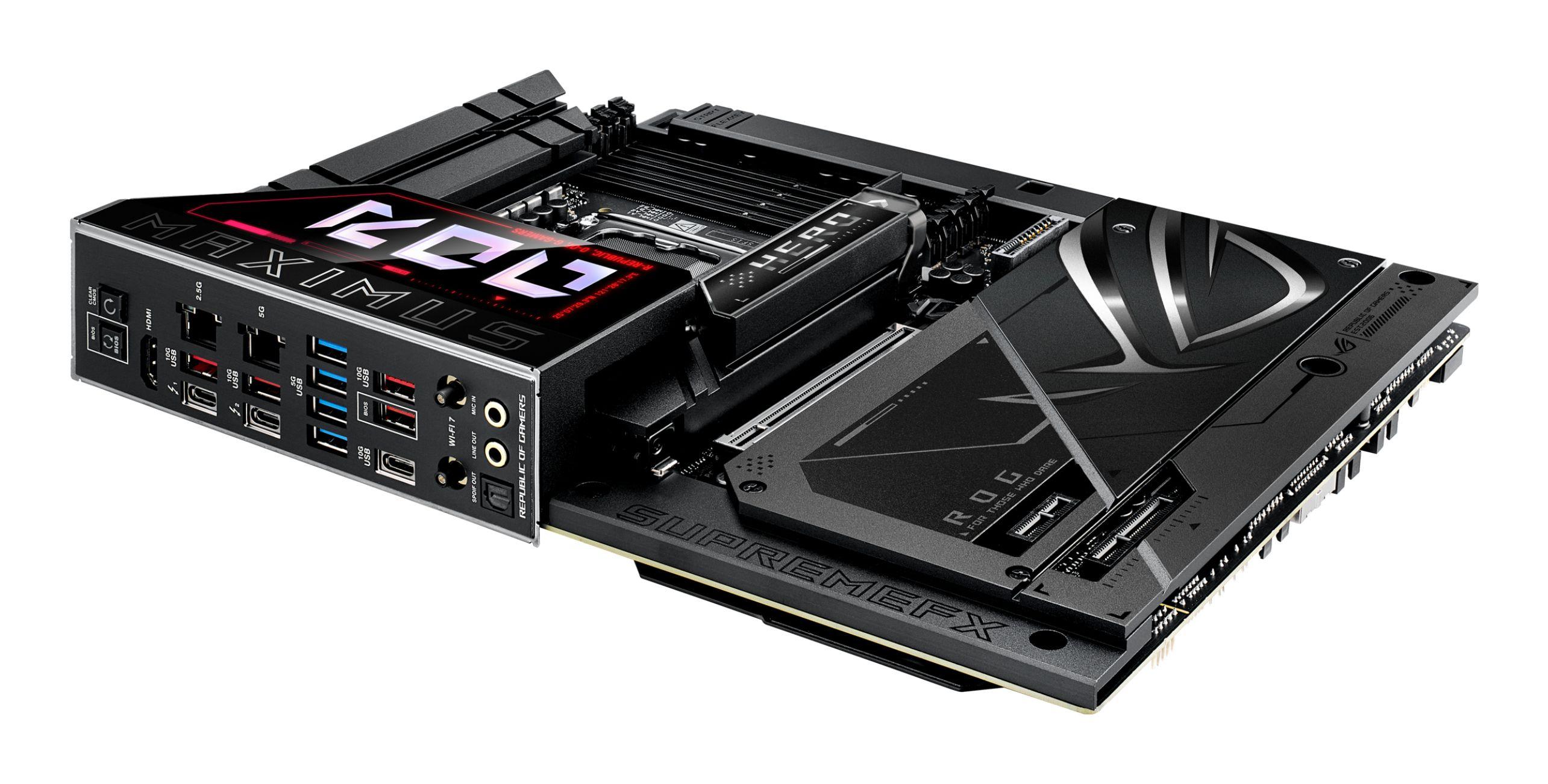 Motherboard ASUS ROG MAXIMUS Z890 HERO BTF (LGA 1851 (Socket V1) - Intel Core Ultra - ATX - Preto), miniatura 15