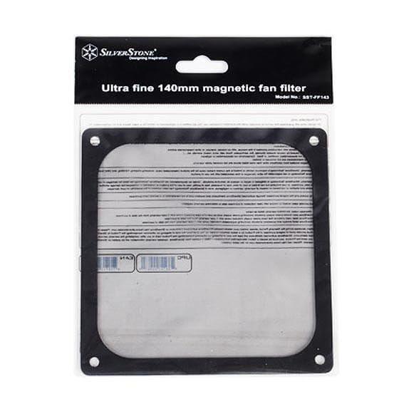Filtro de Pó Magnético para Ventoinha SILVERSTONE SST-FF143B (Não suportado - Preto), miniatura 3