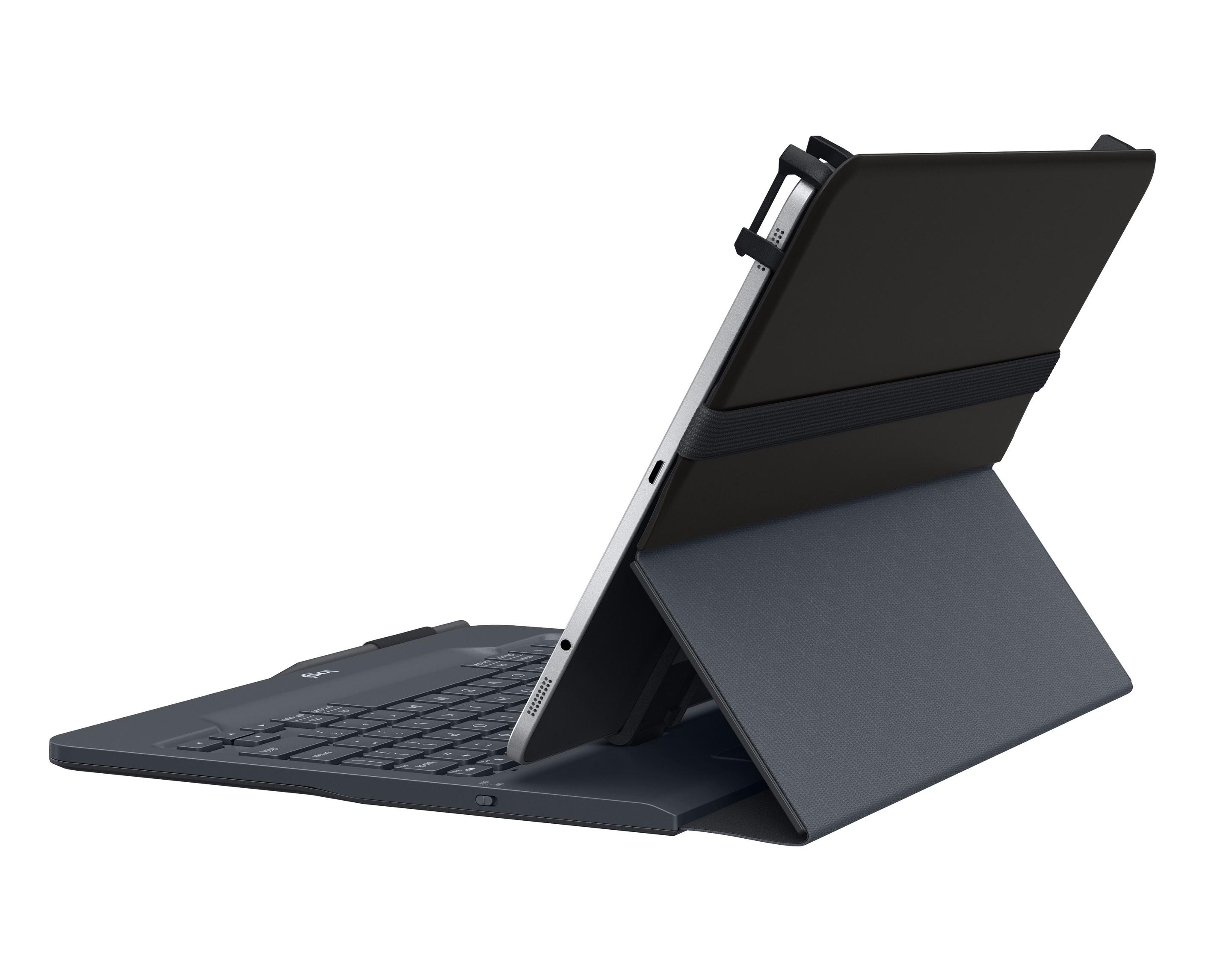 Capa com Teclado LOGITECH Universal Folio (Sem fios - Qualquer marca - Bluetooth - Preto) — miniatura 5