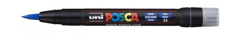 Marcador de Pintura com Ponta de Pincel POSCA PCF-350 (Plástico - Azul)