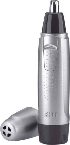 Aparador Nasal e de Ouvidos BRAUN EN10 (Aço inoxidável - Prateado/Preto)
