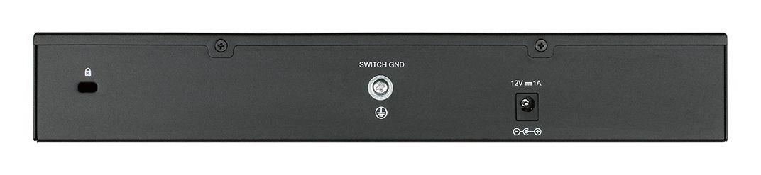 Switch D-LINK GO-SW-16G/E (Gigabit Ethernet - 10, 100, 1000 Mbit/s - 0,512 MB - Preto) — miniatura 3