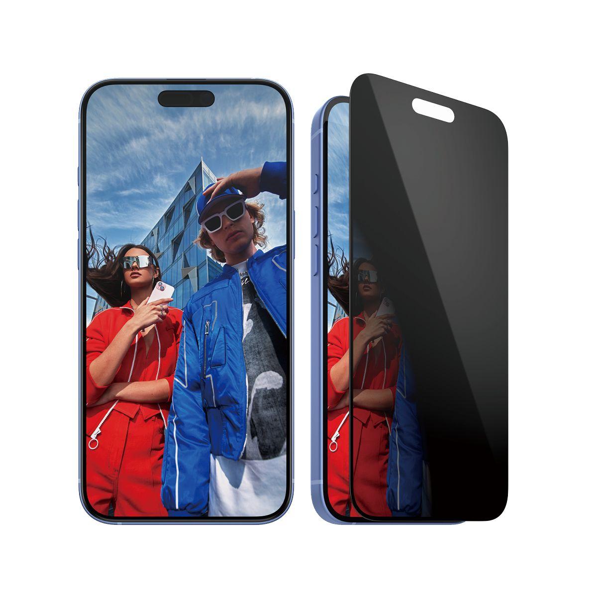 Película de Proteção de Ecrã PANZERGLASS iPhone 16/15 Plus UWF (Apple - Transparente)
