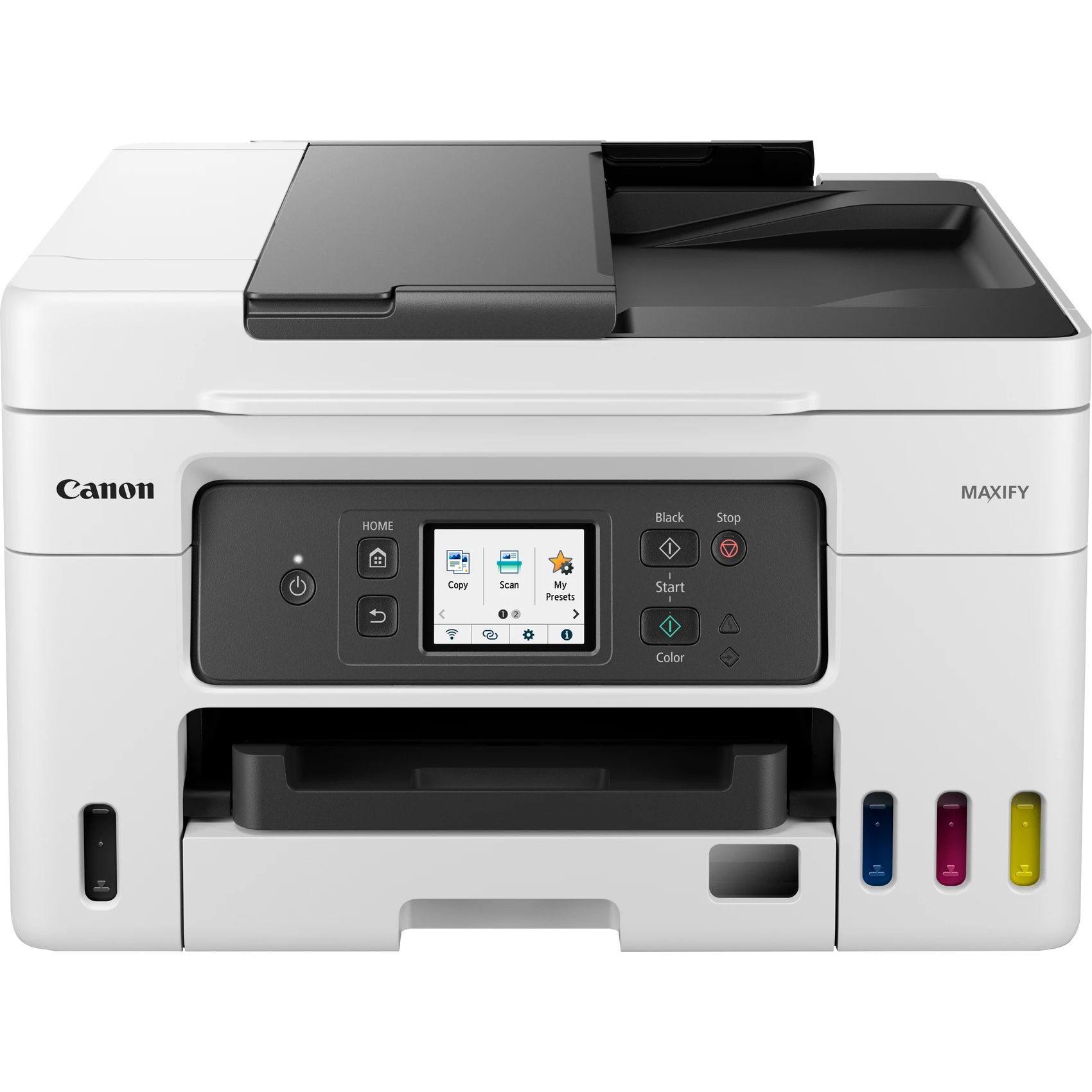 Impressora Multifunções CANON MAXIFY GX4050 (A4 - Impressão a cores - 350 folhas - Preto e Branco)