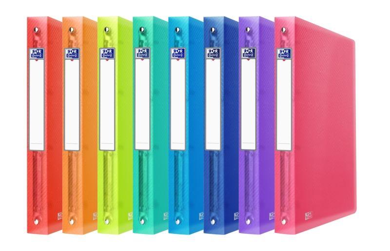 Pasta de Argolas OXFORD Urban A4 (Polipropileno - Cores sortidas)