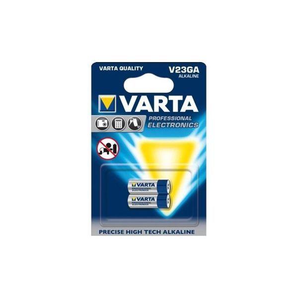 Pilhas Alcalinas VARTA V23GA (MN21, LRV08 - Cinzento/Prateado)