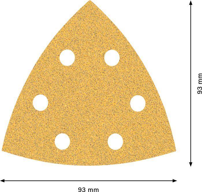Lixa BOSCH Expert C470 2608900927 (Outros - 93 x 93 mm - Amarelo), miniatura 3