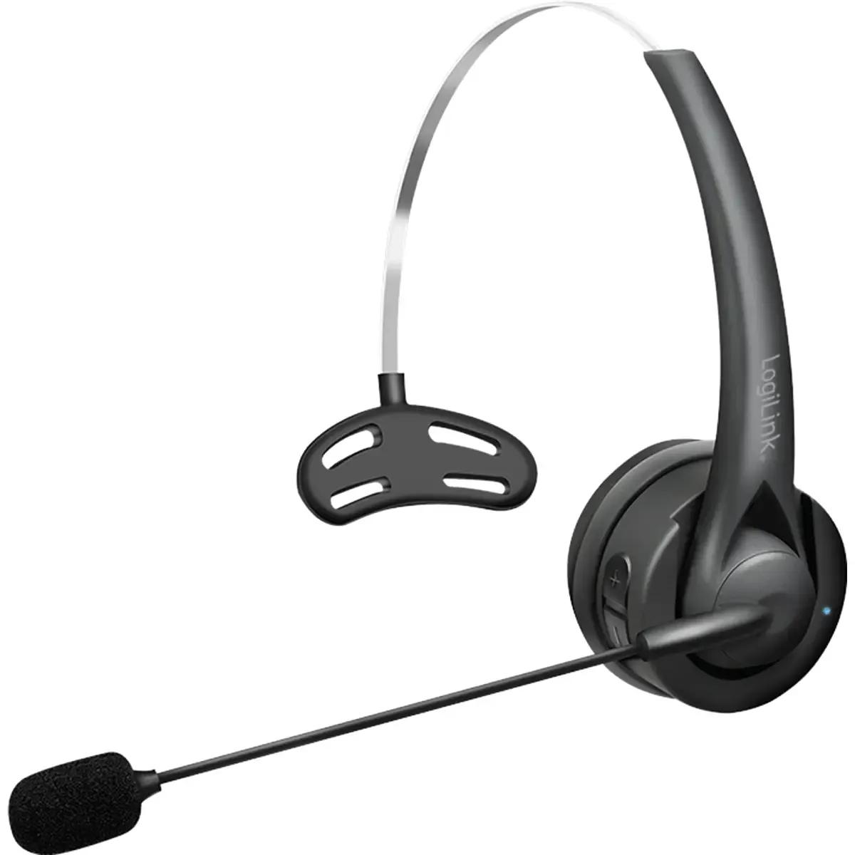 Headset Mono Sem Fios LOGILINK BT0075 (Headset mono sem fios - Bluetooth 6.0)