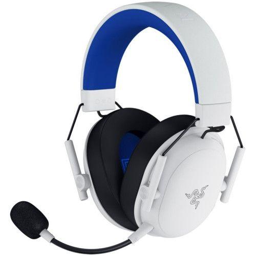 Headset Gaming RAZER BlackShark V3 X HyperSpeed para PlayStation (Binaural - Sem fios - Supra-aural - Branco)