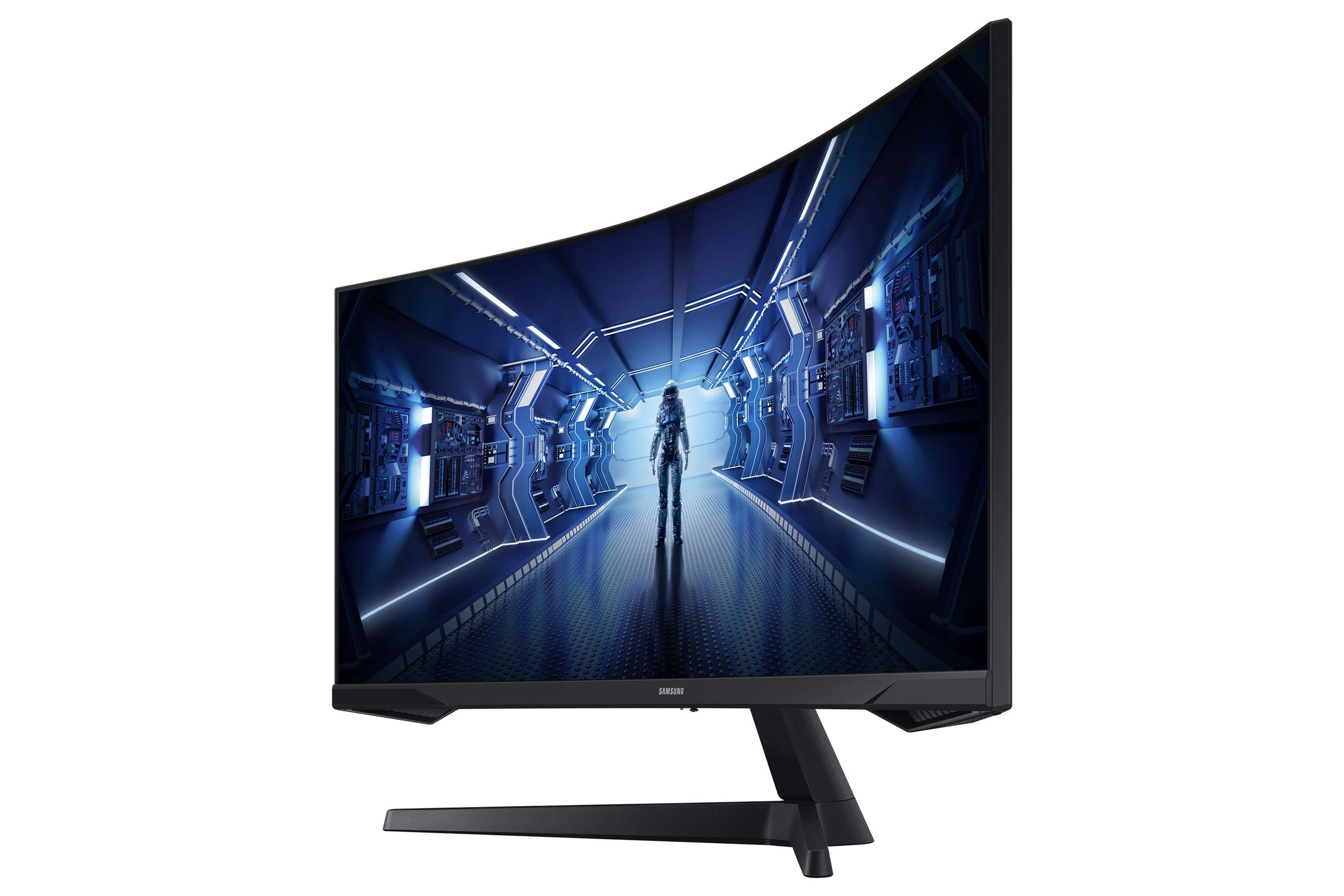 Monitor SAMSUNG Odyssey G5 LC34G55TWWPXEN (34" - VA - 165 Hz - Preto) — miniatura 5
