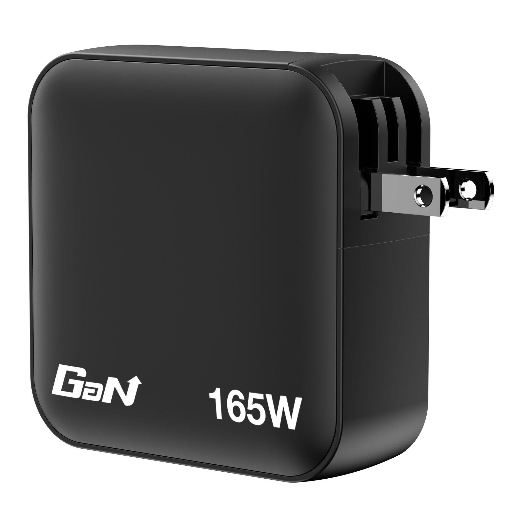 Carregador de Parede VERBATIM Mini GaN 165W 4 Port US/EU/UK ADP (165 W - Sim, revisão 3.1 - 100 W - Preto), miniatura 7