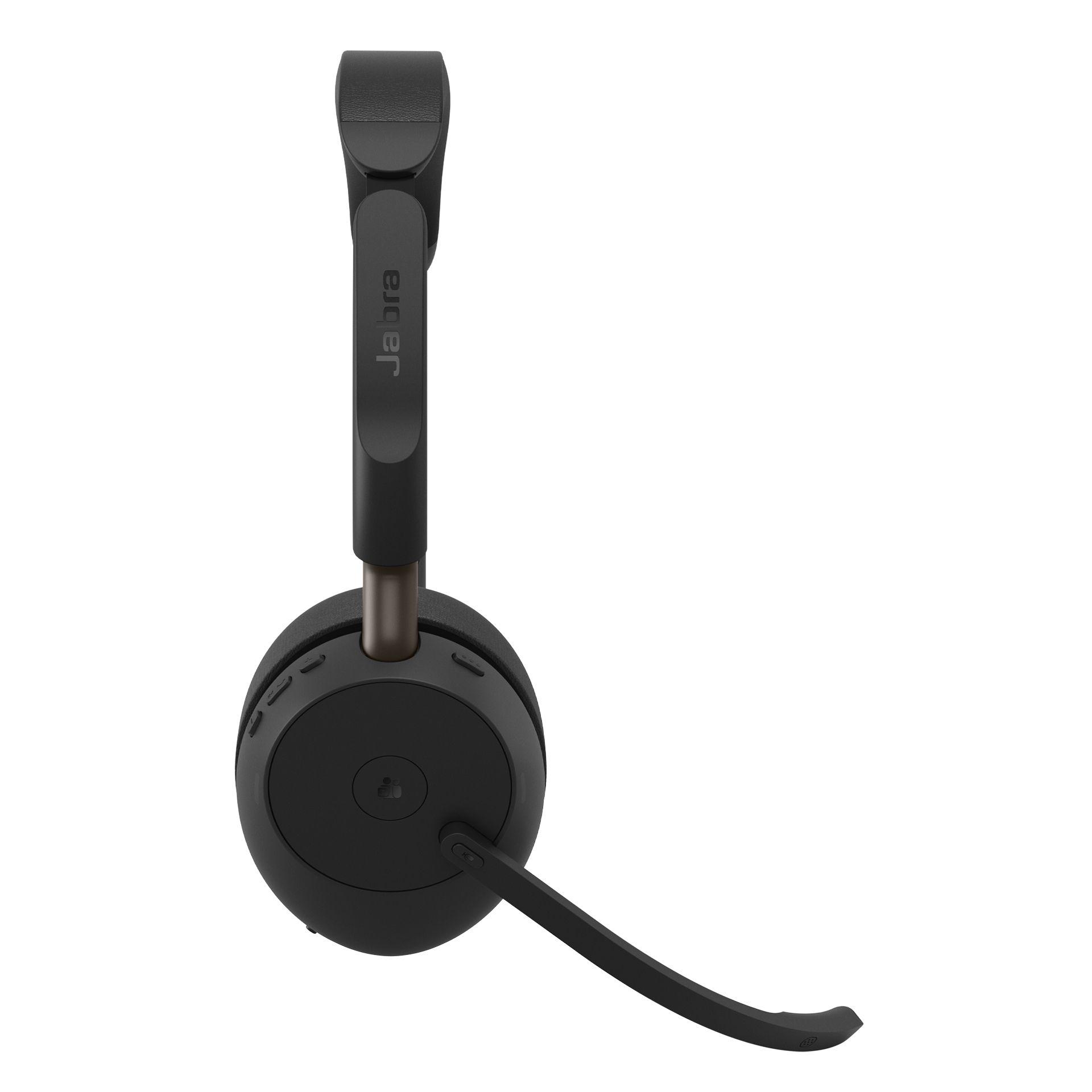 Headset Call Center JABRA Evolve3 65 Stereo Link 390C MS Stand (Binaural - Sem fios - Supra-aural - Preto), miniatura 6