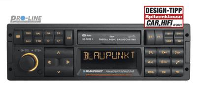 Rádio Automóvel BLAUPUNKT Frankfurt RCM 82 DAB (1-DIN)
