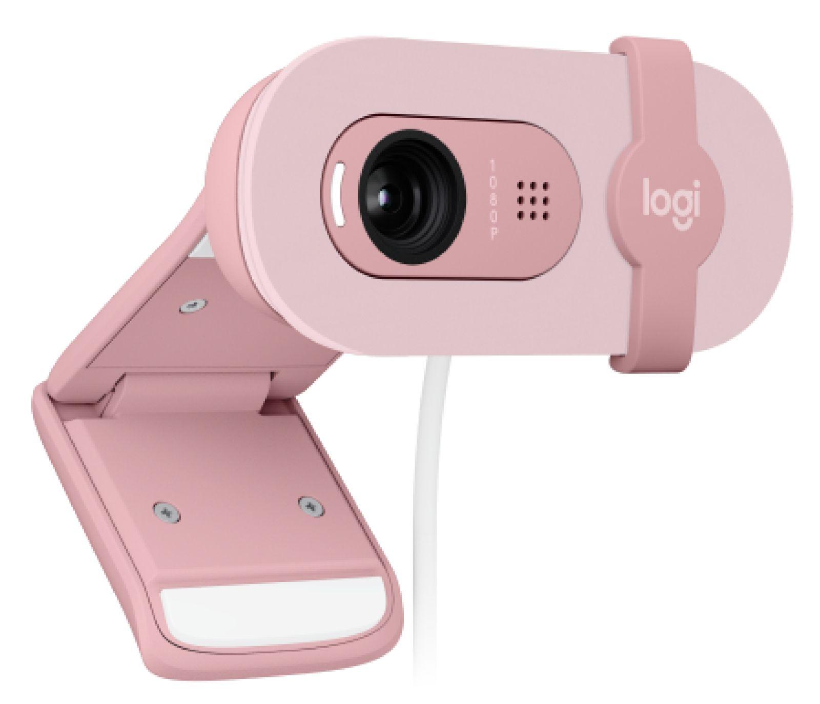 Webcam LOGITECH Brio 100 (USB - Windows, macOS, ChromeOS - Rosa) — miniatura 4