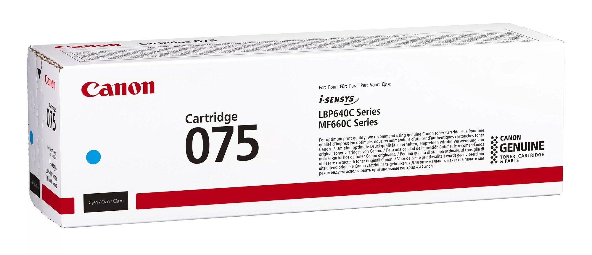 Toner CANON 075 6364C002 (1300 páginas - Ciano), miniatura 2