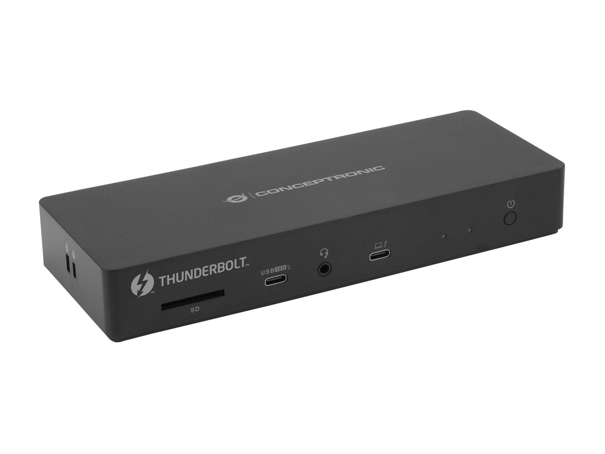 Base de Ligação Thunderbolt CONCEPTRONIC DONN30B (Preto)