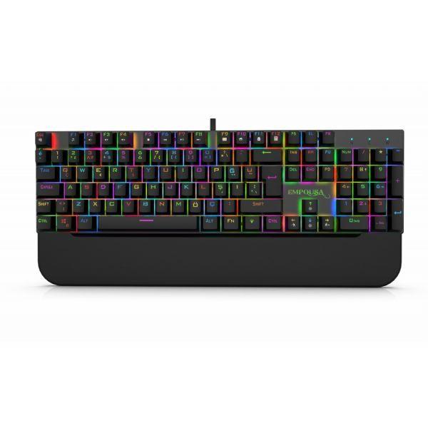 Teclado INCA IKG-443 (Tamanho completo - USB - Com fios - Preto)